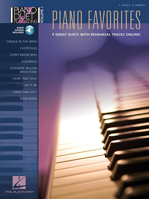 Piano Favorites [With CD] (Piano Duet Play-Along (Hal Leonard) #1) By Hal Leonard Corp (Created by) Cover Image