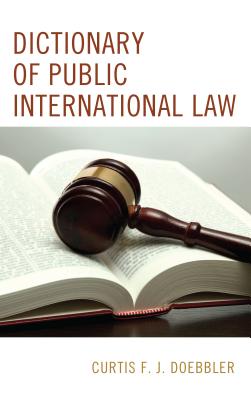 Dictionary of Public International Law Cover Image
