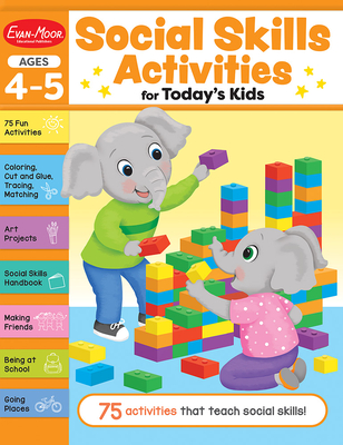 Social Skills Activities for Today's Kids, Ages 4 - 5 Workbook Cover Image
