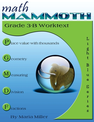 Math Mammoth Grade 3-B Worktext Cover Image