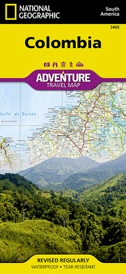 Colombia Map (National Geographic Adventure Map #3405) Cover Image