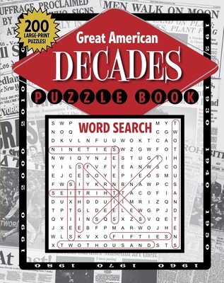 Great American Decades Puzzle Book Cover Image