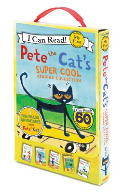 Pete the Cat's Super Cool Reading Collection: 5 I Can Read Favorites! (My First I Can Read) By James Dean, James Dean (Illustrator), Kimberly Dean Cover Image