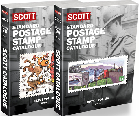 2025 Scott Stamp Postage Catalogue Volume 2: Cover Countries C-F (2 Copy Set): Scott Stamp Postage Catalogue Volume 2: Countries C-F (Scott Stamp Postage Catalogues)