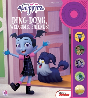 Disney Junior Vampirina: Ding-Dong, Welcome, Friends! Sound Book By Pi Kids Cover Image