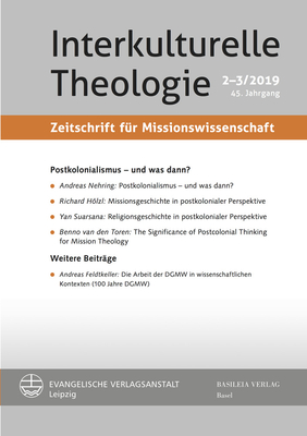 Postkolonialismus - Und Was Dann? (Interkulturelle Theologie. Zeitschrift Fur Missionswissensch #45) Cover Image