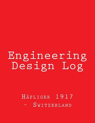 Engineering Design Log: Red Cover, 368 pages Cover Image