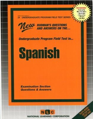 SPANISH: Passbooks Study Guide (Undergraduate Program Field Tests (UPFT)) Cover Image