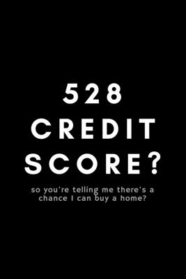 528 Credit Score? So You're Telling Me There's A Chance I Can Buy A Home?: Funny Mortgage Broker Notebook Gift Idea For Loan Officer, Realtor, Real Es Cover Image
