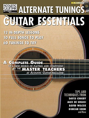 Alternate Tunings Guitar Essentials [With] (Acoustic Guitar Magazine's Private Lessons) Cover Image