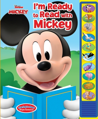 Disney Junior Mickey Mouse Clubhouse: I'm Ready to Read with Mickey Sound Book [With Battery] By Jennifer H. Keast, Loter Inc (Illustrator), Warner McGee (Illustrator) Cover Image