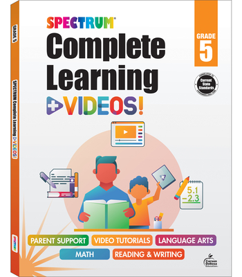 Spectrum Complete Learning + Videos Workbook: Volume 70 Cover Image