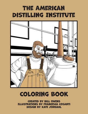 The American Distilling Institute Coloring Book Cover Image