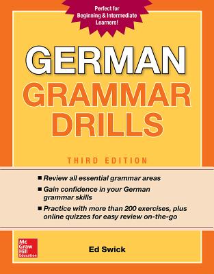 German Grammar Drills, Third Edition By Ed Swick Cover Image