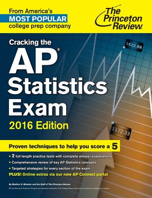 Cracking the AP Statistics Exam, 2016 Edition Cover Image