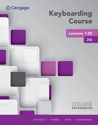 Keyboarding Course Lessons 1-25 Cover Image