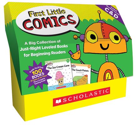First Little Comics: Guided Reading Levels C & D (Classroom Set): A Big Collection of Just-Right Leveled Books for Beginning Readers