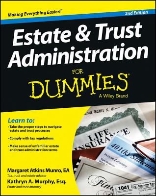 Estate and Trust Administration for Dummies Cover Image