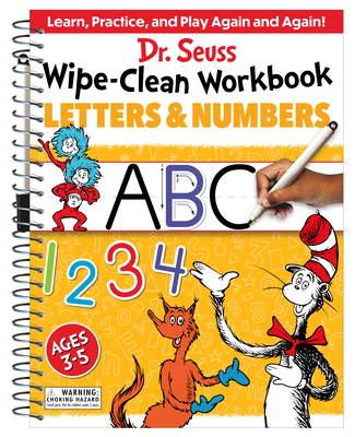 Dr. Seuss Wipe-Clean Workbook: Letters and Numbers: Activity Workbook for Ages 3-5 (Dr. Seuss Workbooks) By Dr. Seuss Cover Image