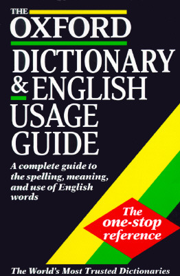 The Oxford Dictionary and English Usage Guide Cover Image