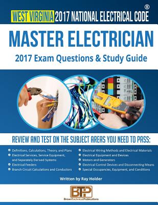 West Virginia 2017 Master Electrician Study Guide Cover Image