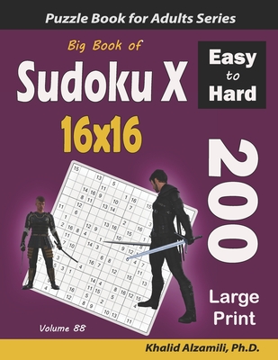 Sudoku Large Print With Solutions, Puzzles for Adults and Seniors, Big Book