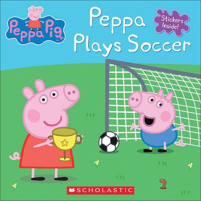 Peppa Plays Soccer (Peppa Pig) Cover Image