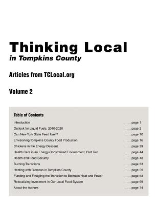 Thinking Local in Tompkins County: Articles from Tclocal.Org, Vol. 2 Cover Image