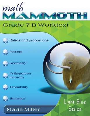 Math Mammoth Grade 7-B Worktext Cover Image