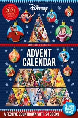 Disney Storybook Collection Advent Calendar: A Festive Countdown with 24 Books Cover Image