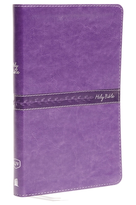 KJV, Thinline Bible, Standard Print, Imitation Leather, Purple, Red Letter Edition By Thomas Nelson Cover Image