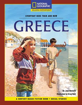 Content-Based Chapter Books Fiction (Social Studies: Everyday Kids Then and Now): Greece Cover Image