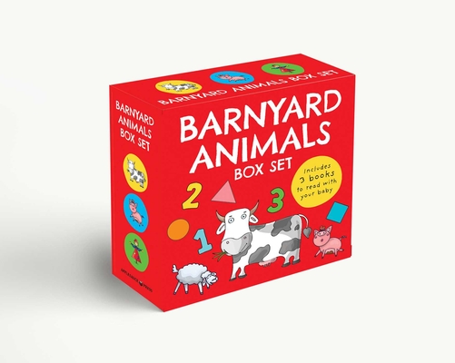 The Barnyard Animals Box Set: My First Board Book Library (Barnyard Basics) By Nataliia Tymoshenko (Illustrator) Cover Image