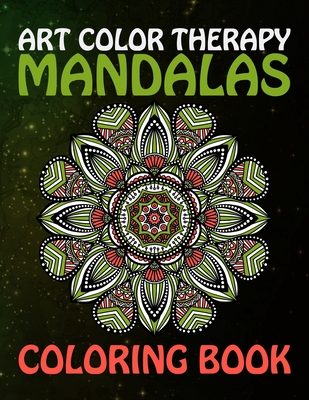 Large Print Mandala Coloring Book: Fun Coloring Pages With Easy and Simple Mandala Illustrations for Children and Beginners [Book]