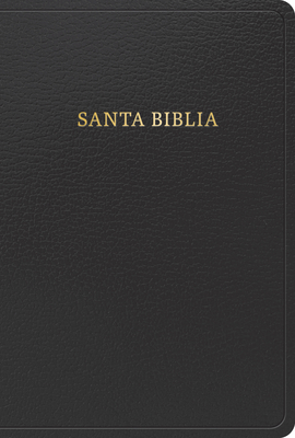 RVR 1960 Biblia letra grande tamaño manual, negro, imitación piel (edición 2023) Cover Image