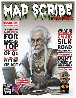 Mad Scribe magazine issue #1 Cover Image