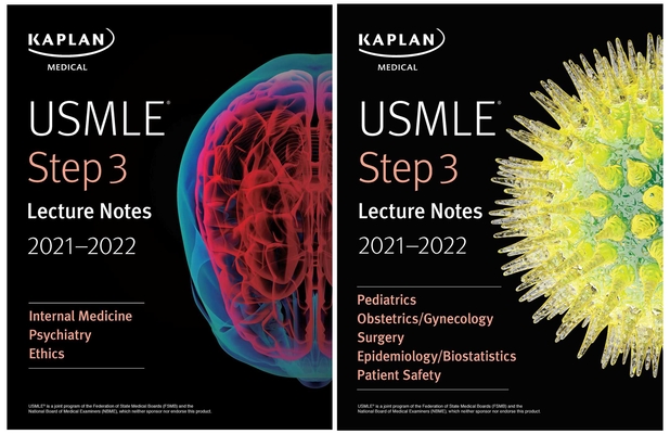 USMLE Step 3 Lecture Notes 2021-2022 (USMLE Prep) By Kaplan Medical Cover Image