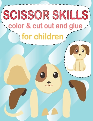 Scissor Skills Activity Book For Kids