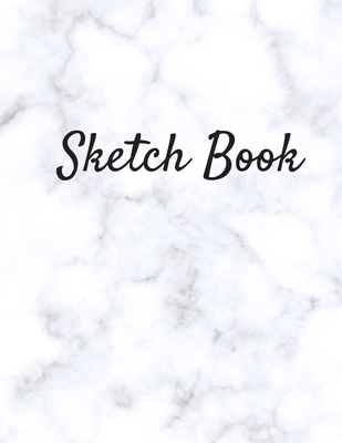 Sketch Book: Marble Themed Notebook for Drawing, Writing, Painting, Sketching or Doodling Cover Image