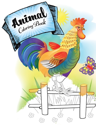Animal Coloring Book (Stress Reliever Coloring Books #7)