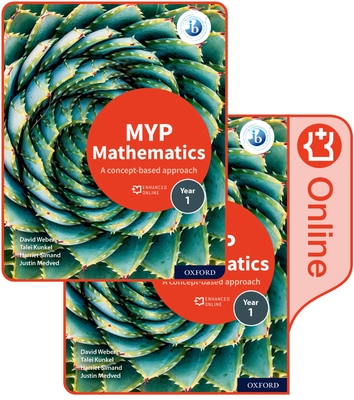 MYP Mathematics 1: Print and Online Course Book Pack [With Online Access] (Ib Myp) Cover Image