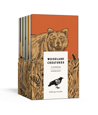 Woodland Creatures: A 10 Notebook Set (Blackbird Letterpress) By Kathryn Hunter Cover Image