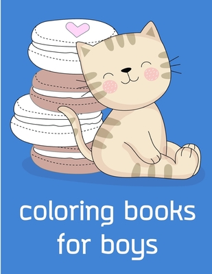 Coloring Books For Boys: Coloring Pages with Funny Animals, Adorable and Hilarious Scenes from variety pets (Woodland Animals #9) Cover Image
