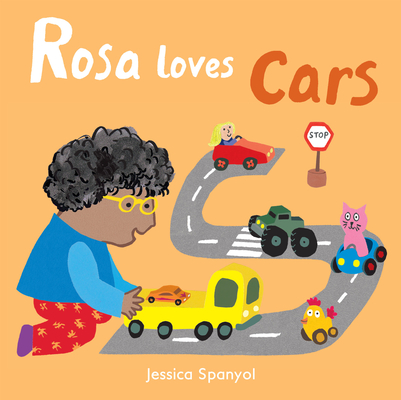 Rosa Loves Cars By Jessica Spanyol, Jessica Spanyol (Illustrator) Cover Image