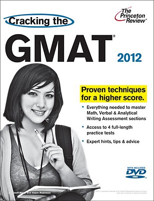 Cracking the GMAT with DVD, 2012 Edition Cover Image