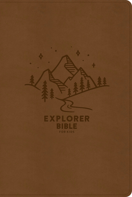 KJV Explorer Bible for Kids, Brown LeatherTouch: Placing God’s Word in the Middle of God’s World Cover Image
