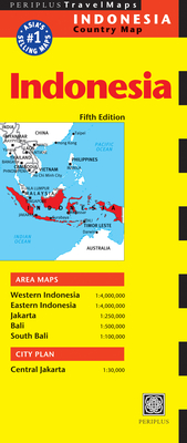 Periplus: Indonesia Country Map (Periplus Travel Maps) Cover Image