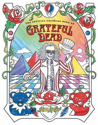 The Official Coloring Book of Grateful Dead By Erin Cadigan (Illustrator) Cover Image