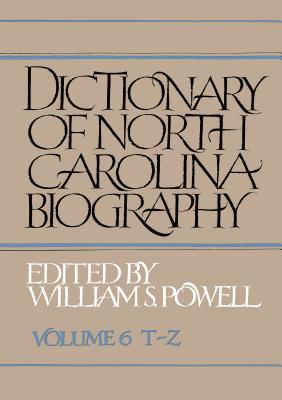 Dictionary of North Carolina Biography Cover