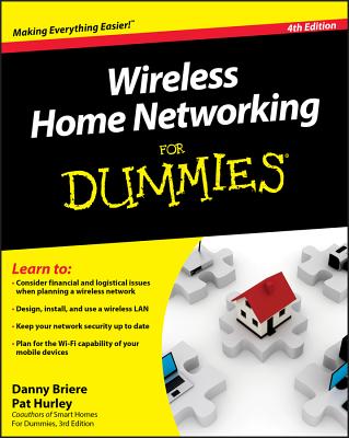 Wireless Home Networking for Dummies Cover Image